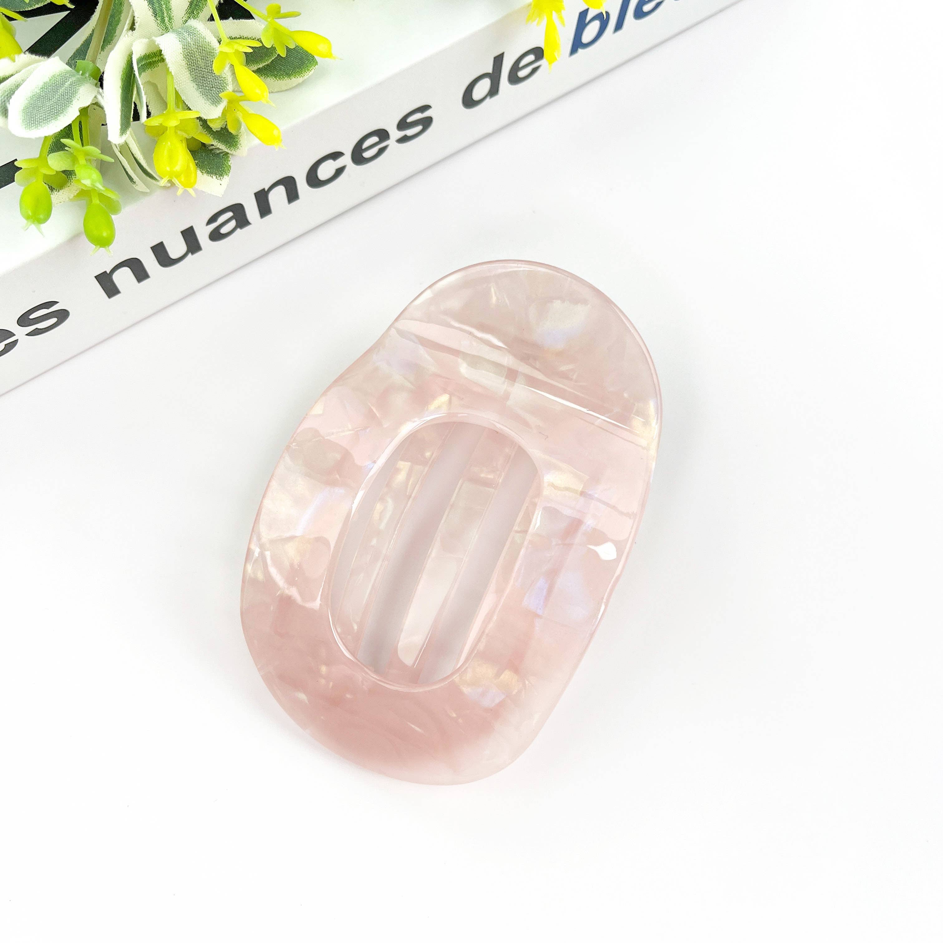 TheDivaSoap - Wholesale Hair Clip - Women's - Flat Round Hair Clip, Spring and Autumn Claw Clip14