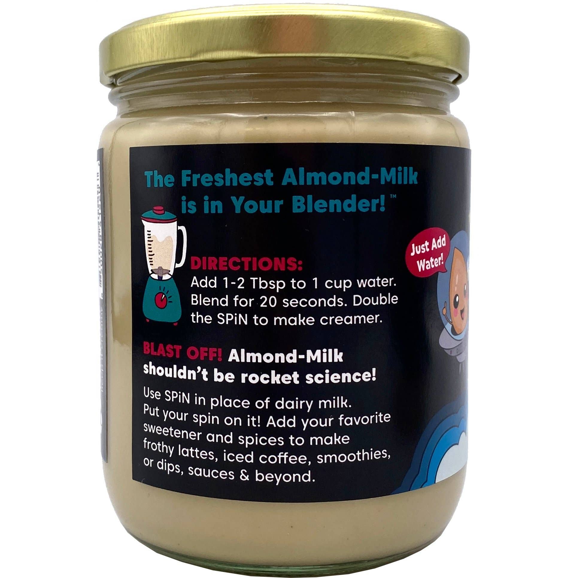 Wilderness Poets - Vente Boisson végétale - SpIN : concentré de lait d'amande biologique (non sucré)1