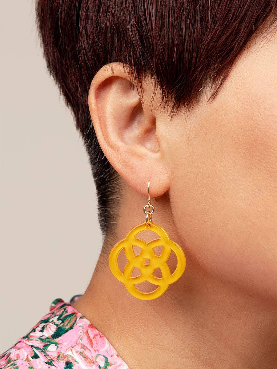 ZENZII Jewelry - Wholesale Dangle Earrings - Clover Drop Earring4