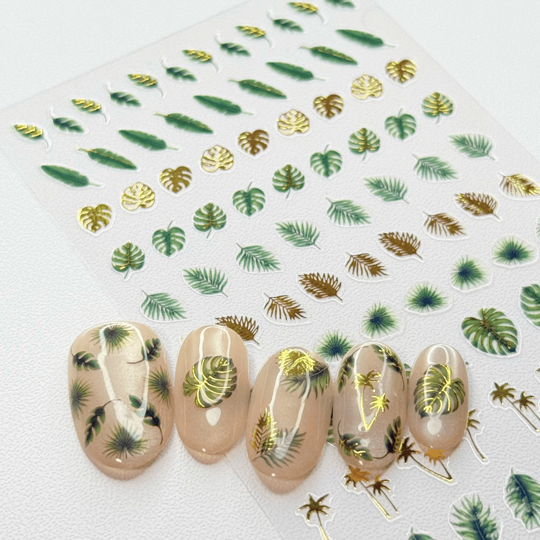 Maniology - Wholesale Nail Art/Decal - Palm Parade (MS-104) - Nail Art Sticker0