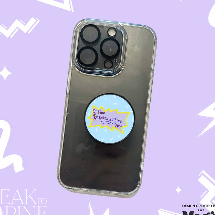 Ich habe Pflichten - Phone Grip für den Großhandel von Peak To Pine Designs