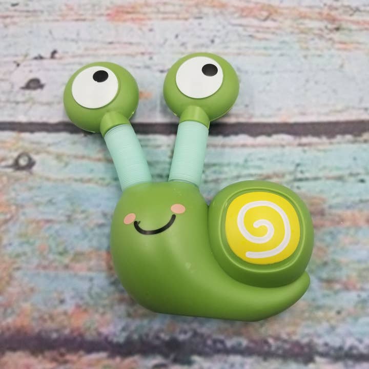 MIAS SHOP - Wholesale Fidget Toy - Kids - Pop Tube Snail Fidget Toy With Light