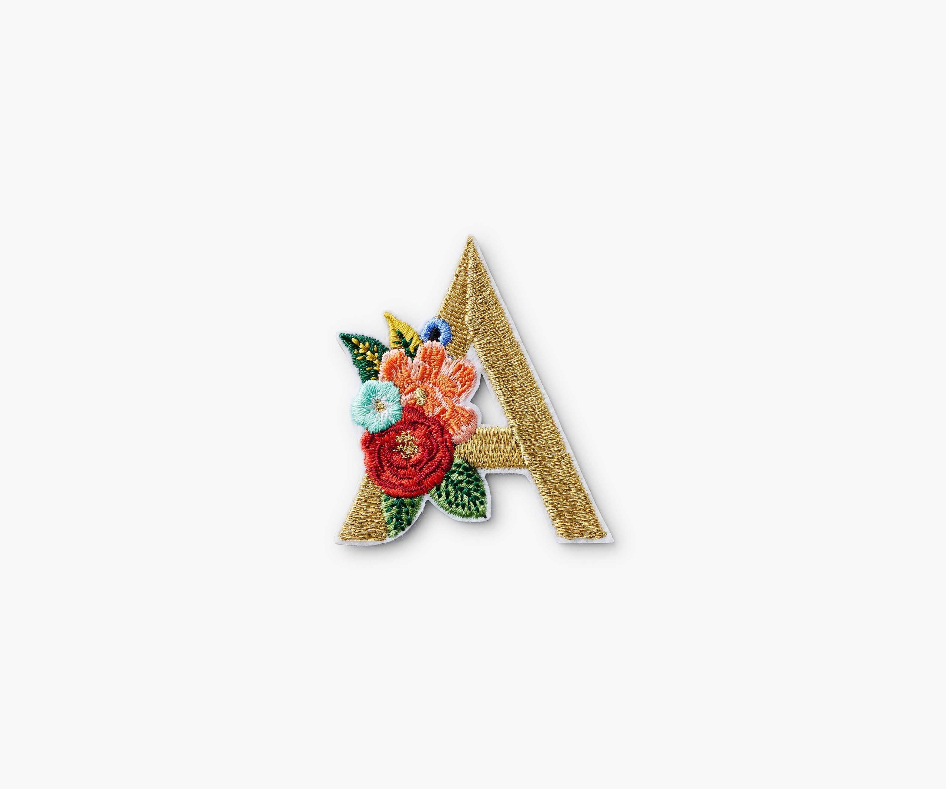 Rifle Paper Co. - Wholesale Patch - Garden Party Monogram Patch