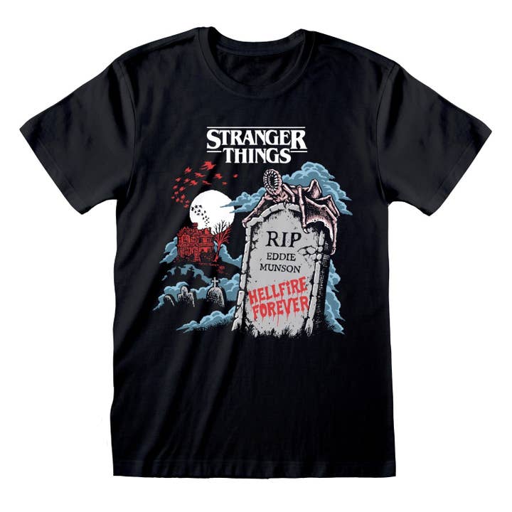 Stranger Things - RIP Eddie - T-shirt voor wholesale door Heroes Inc. Europe B.V.