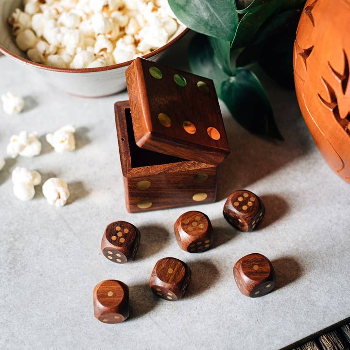 Ten Thousand Villages - Wholesale Dice - Dice Box *1