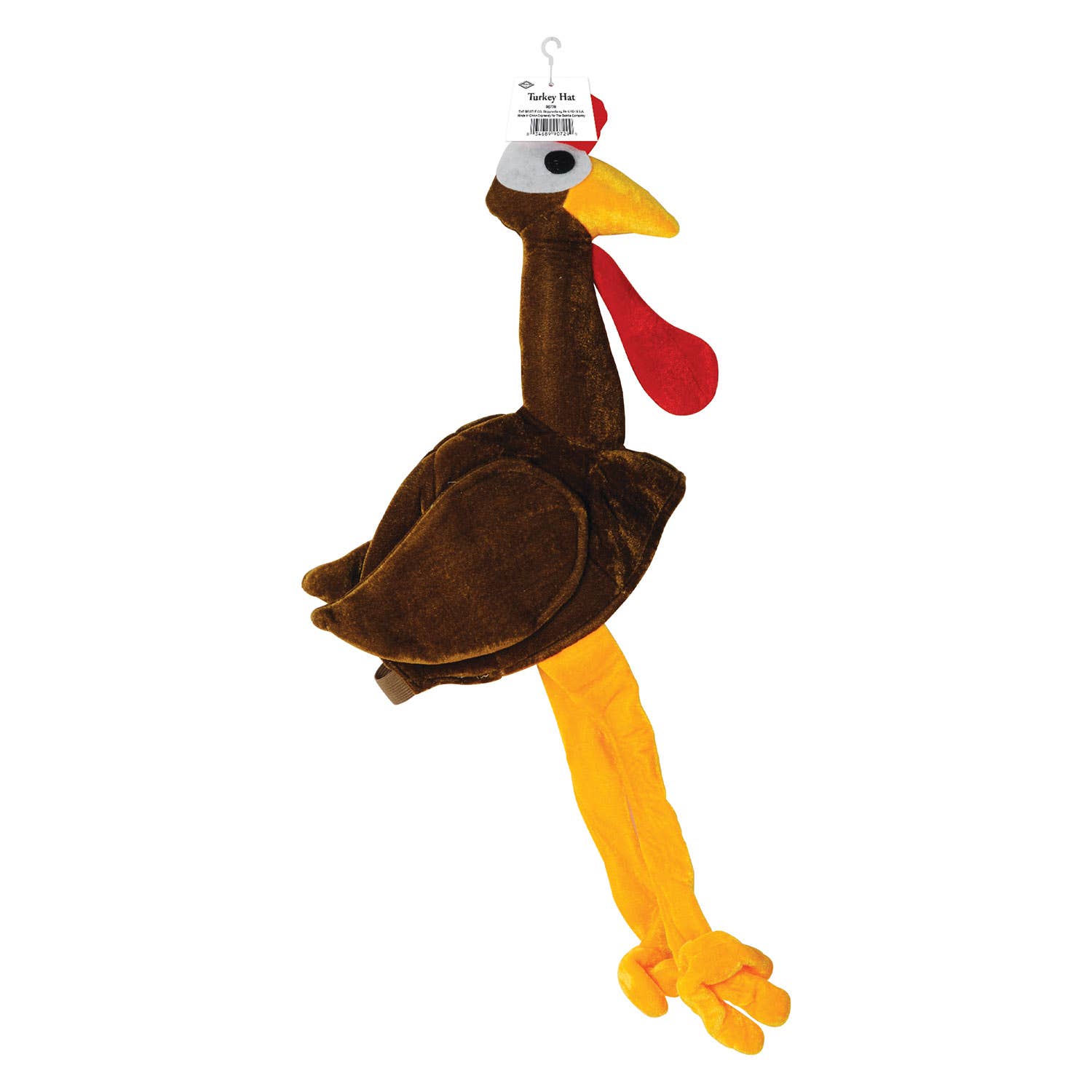 Beistle - Wholesale Party Hat/Crown - Plush Gobbler Hat, One Size Fits Most2