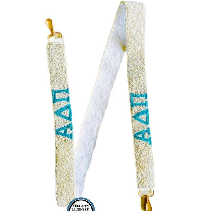 Thomas and Lee Company - Wholesale Purse/Bag Accessory - Women's - Beaded Sorority Purse Strap - Officially Licensed