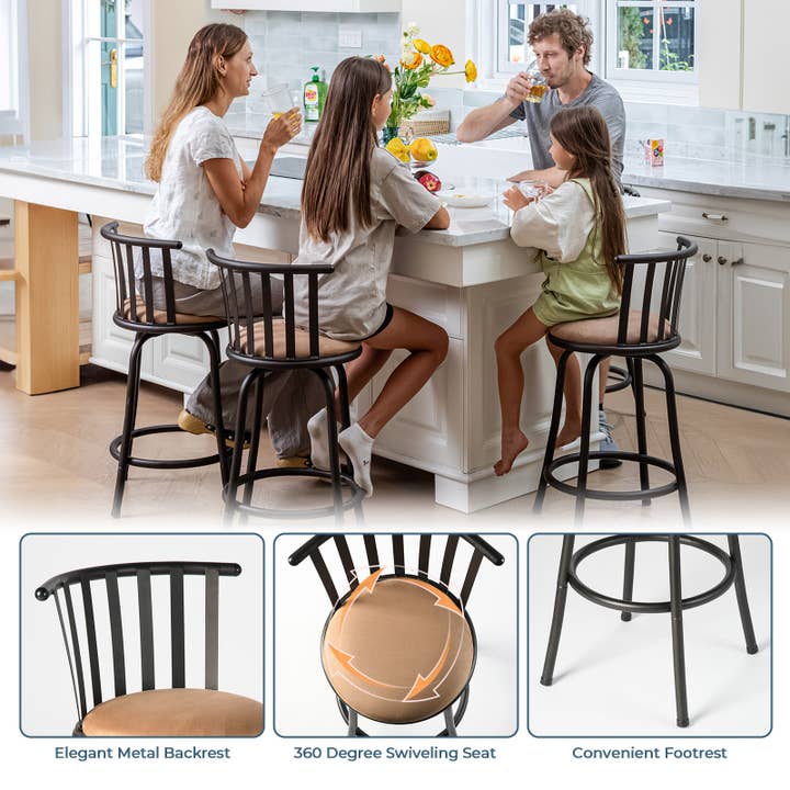 39F Inc. - Wholesale Chair - Swivel Bar Stools 24in or 29in10
