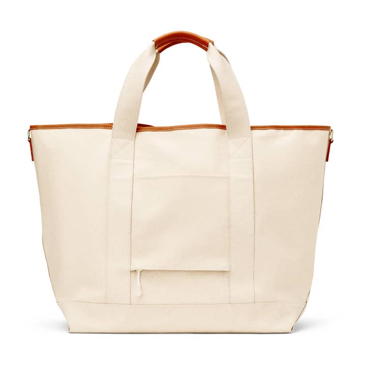 Boulevard - Wholesale Tote Bag - Women's - "Venice" Natural Canvas Tote (Personalizable)