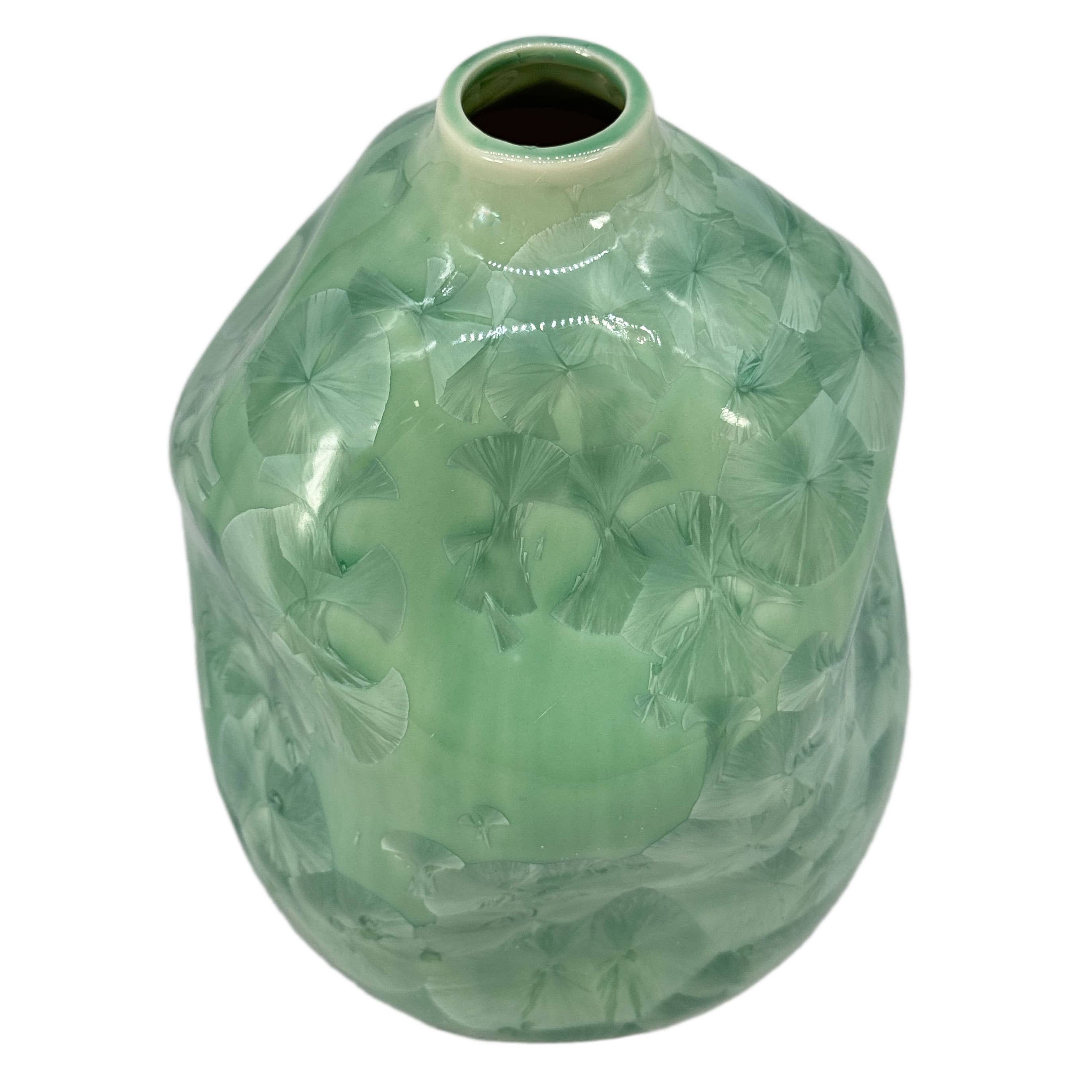 Galt International Company – Großhandel Vasen – Keramikvase mit Kristallglasur 8"15