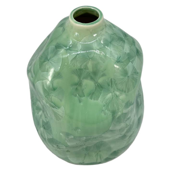 Galt International Company – Großhandel Vasen – Keramikvase mit Kristallglasur 8"15