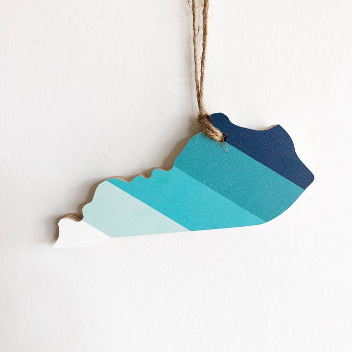 Hemlock & Heather - Wholesale Ornament - Comal Stripes State Ornaments56