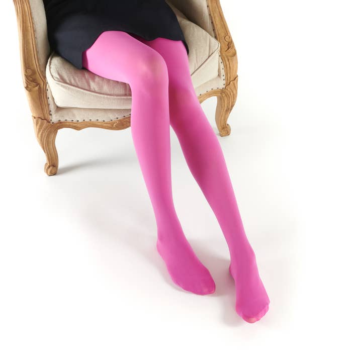50 DENIER FUCHSIA-FÄRGADE OGENOMSKINLIGA STRUMPBYXOR för wholesale av Dub & Drino