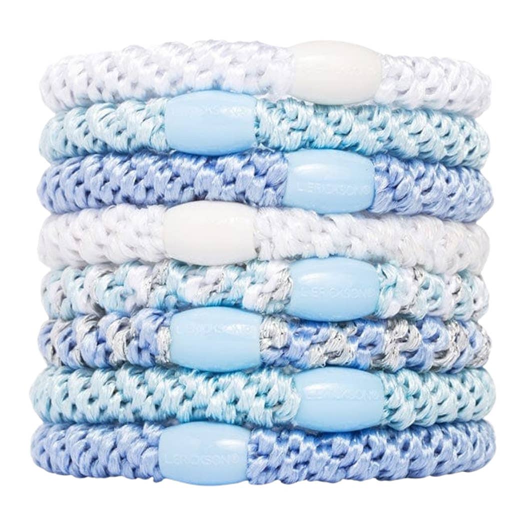 France Luxe/L. Erickson – Engroshandel Hårbånd - Dame – Grab & Go Hestehalebindere - Sæt med otte61