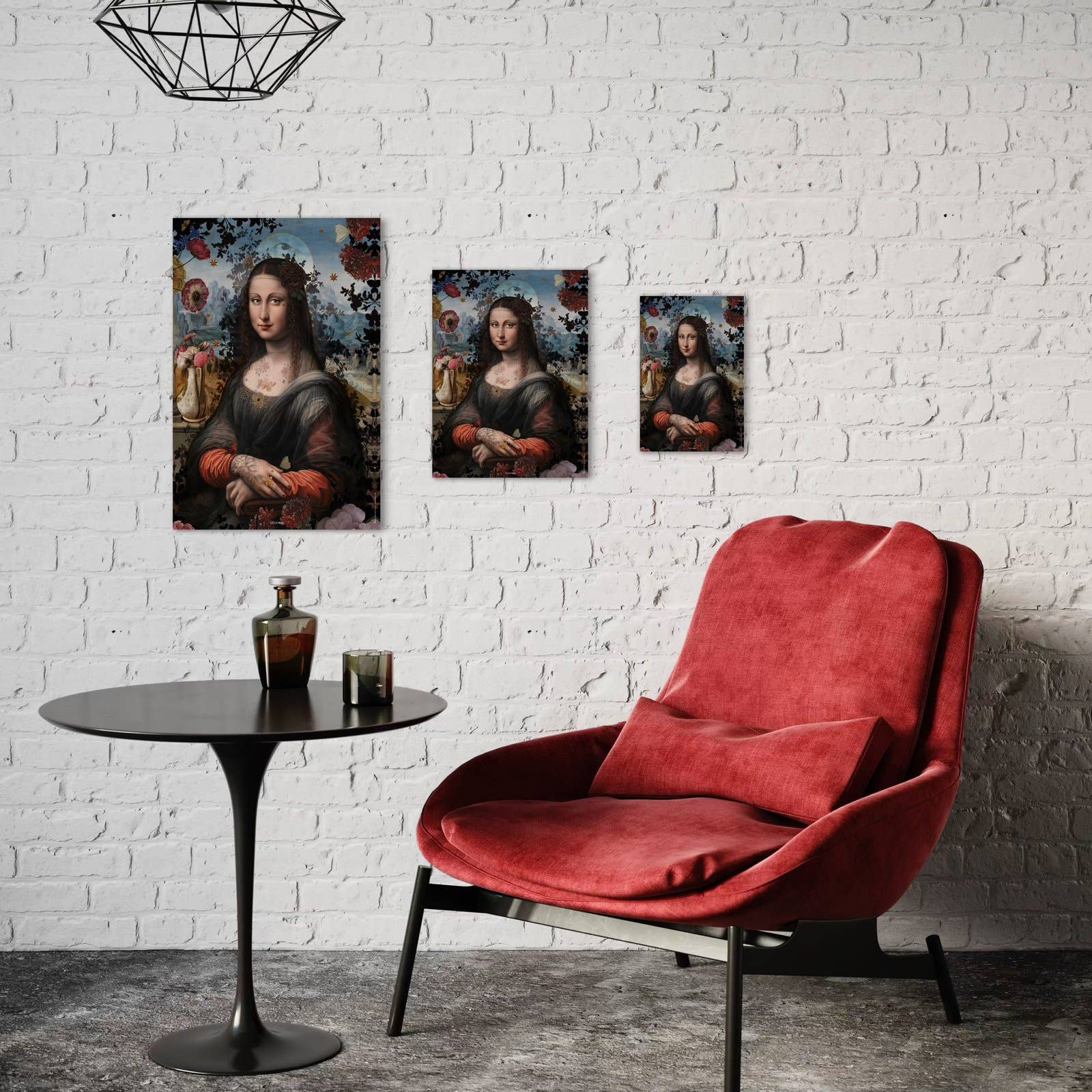 Voglio Bene - Wholesale Kunstprint - A4-poster Mona Lisa1