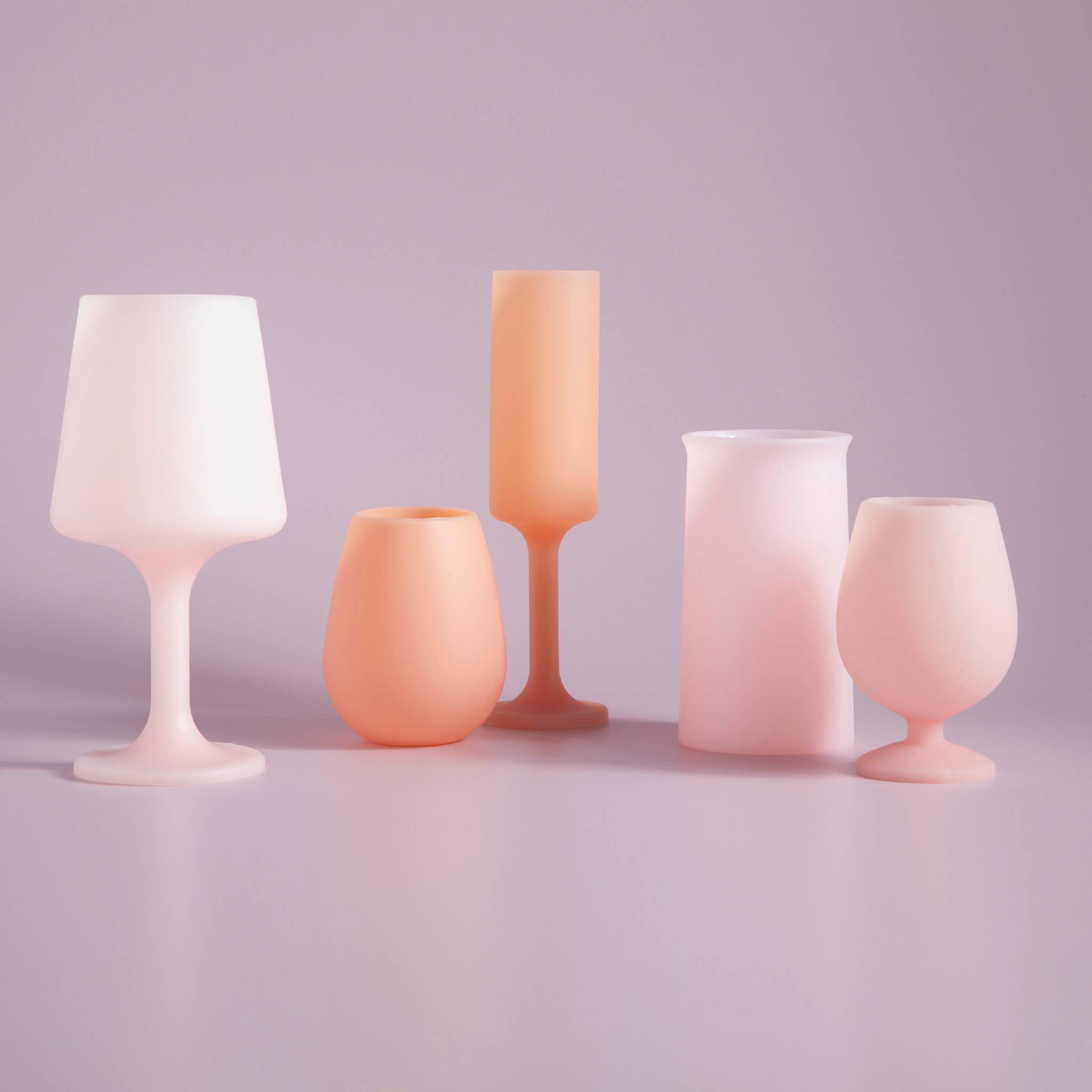 porter green | style + sustainability – Engroshandel Drikkeglas/kop – Fersken+kronblad |Stegg | Ubrydelige Highball-briller i silikone4