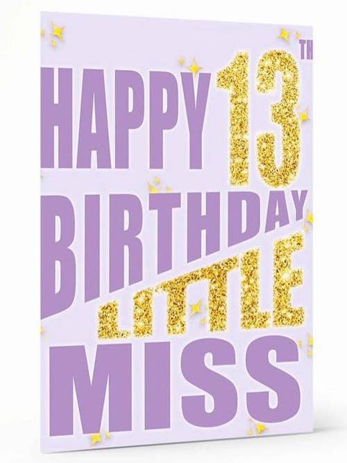 Alles Gute zum 13. Geburtstag Little Miss für den Großhandel von In Ya Feelings