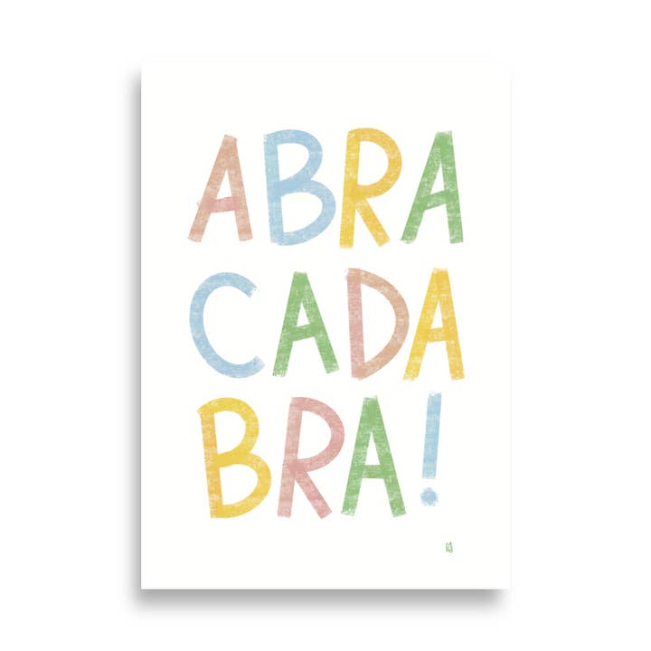 Kago Studio - Wholesale Art Print - Kids & Baby - Abracadabra - Children's Art Print | Kids Wall Art
