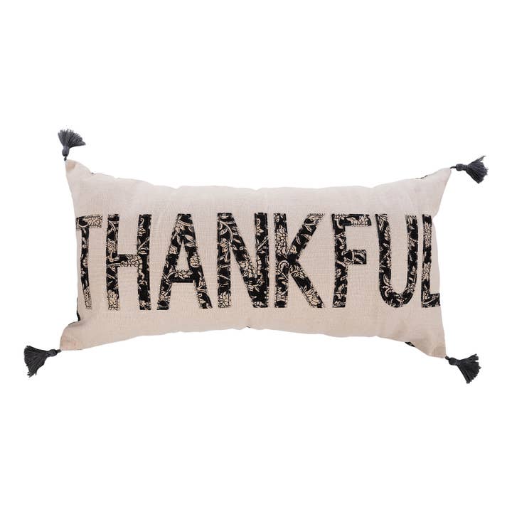 Glory Haus - Wholesale Throw/Decorative Pillow - Thankful Pillow - Fall Decor