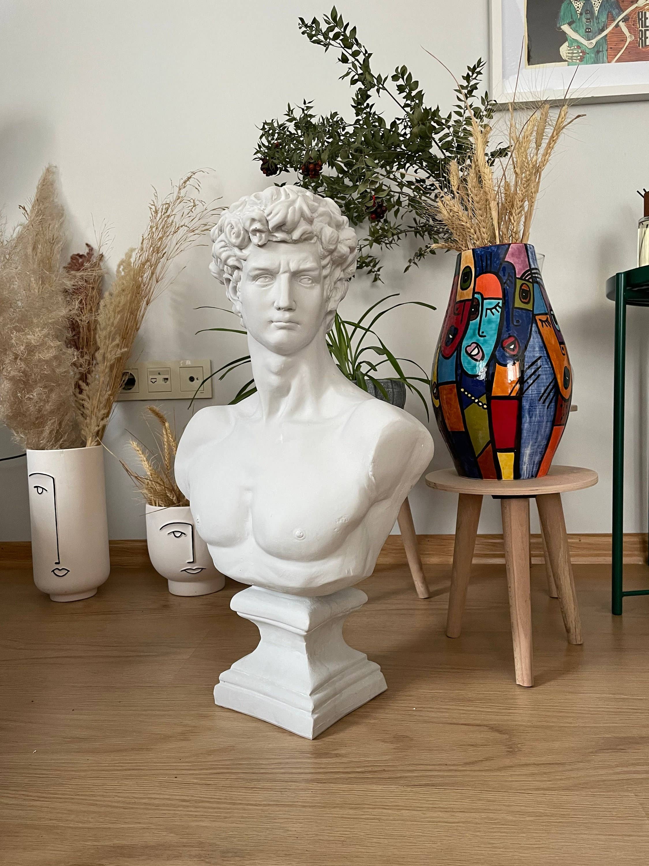 RomaArtSculptures – Großhandel Skulptur – 22 Zoll riesige David-Skulptur3