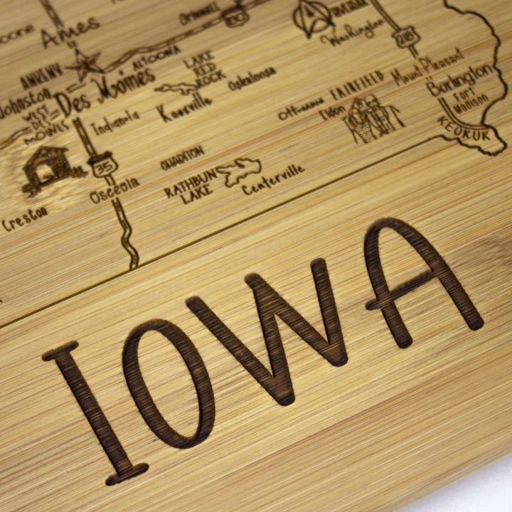 Totally Bamboo – Engroshandel Skærebræt – En Skive af Livet Iowa Skære- & Charcuteribræt