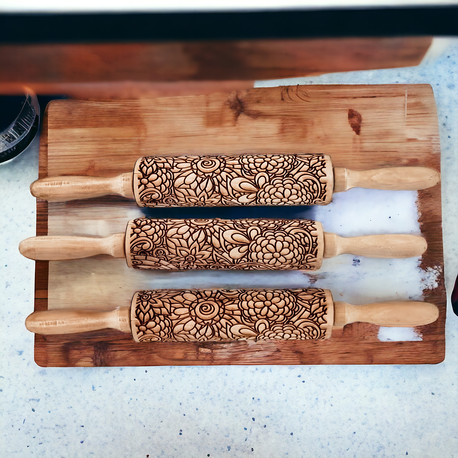 Gia Roma - Wholesale Rolling Pin - Spring Kitchen Gifts + Easter Baking, Rolling Pin for cookie56