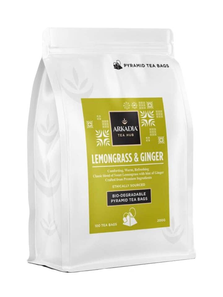 Lemongrass & Ginger Tea for wholesale by Abbotsford Road Coffee Specialists Inc