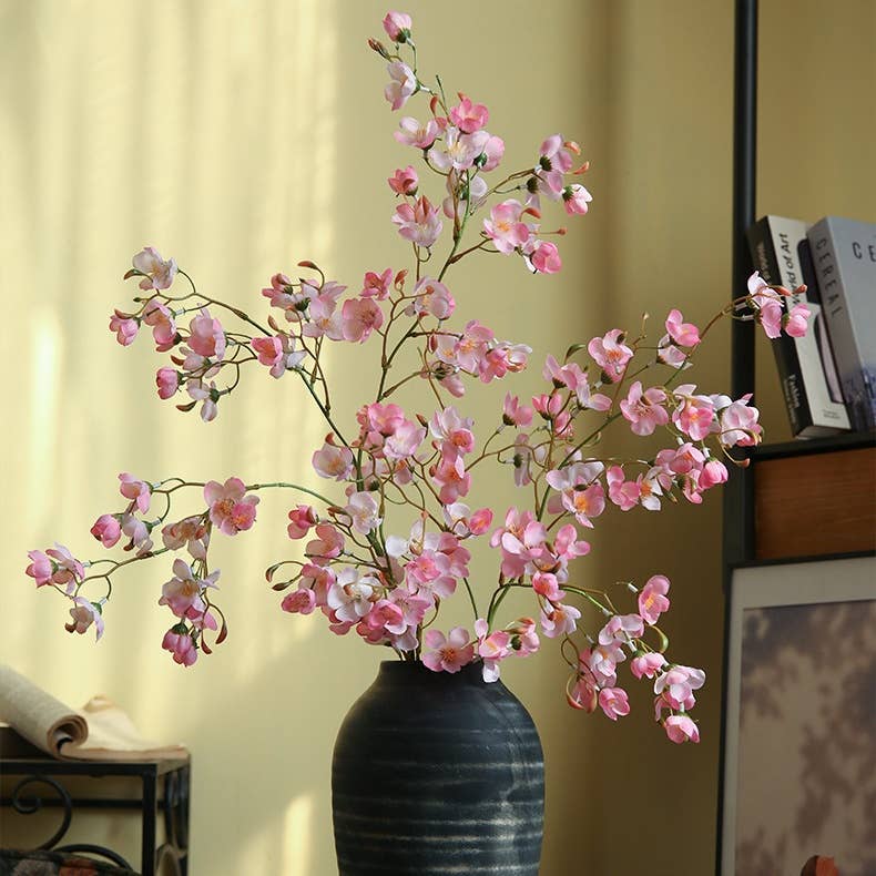 ACNITE(We cover U.S. import duties) - Wholesale Artificial Flowers - Artificial Cherry flower silk Plum Peach Blossom Linglan7