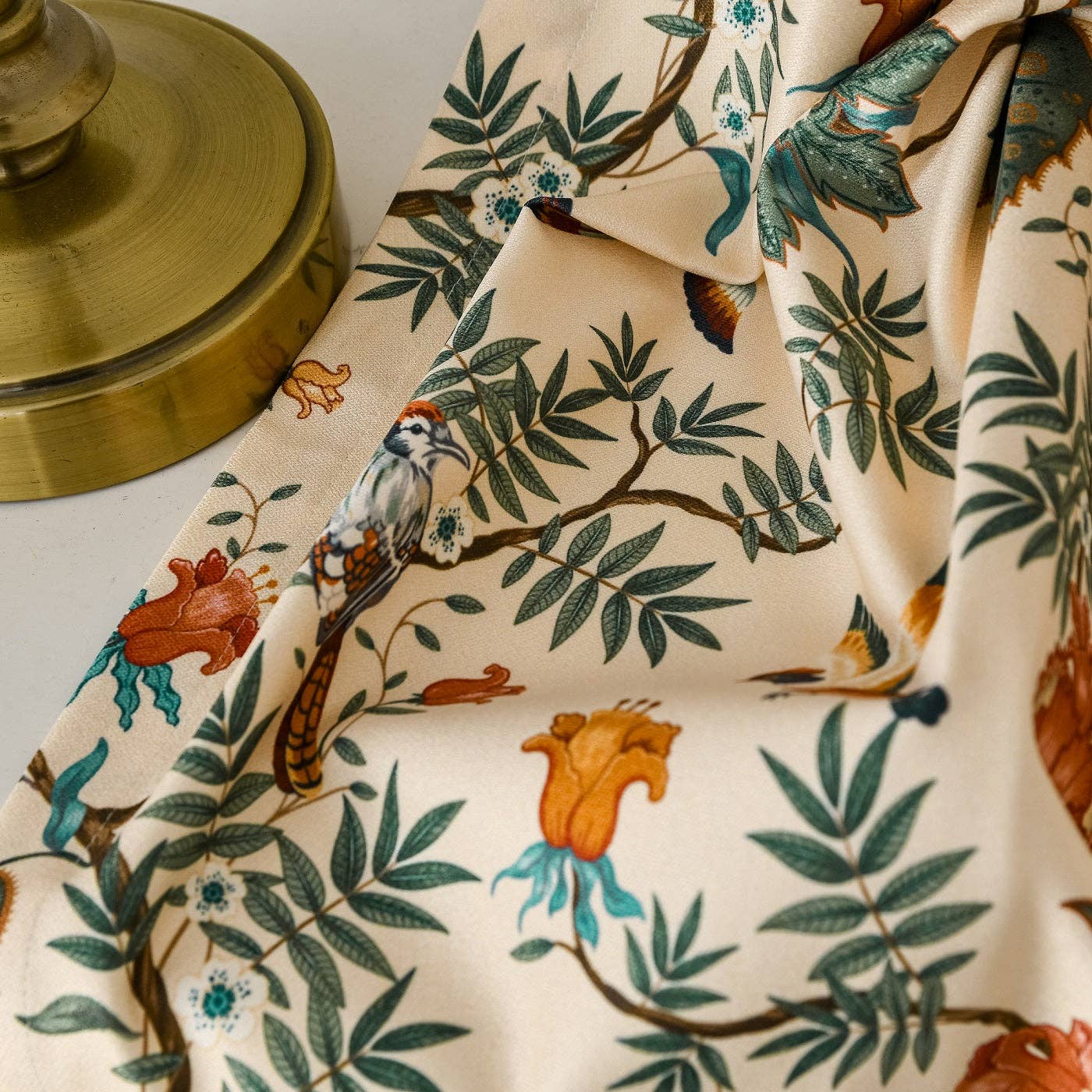 Lanting Home Decor Inc. - Vente Rideaux - Rideau à rideaux Vintage Secret Manor, occultant à 60 %, taille et tête personnalisées, 1 panneau11