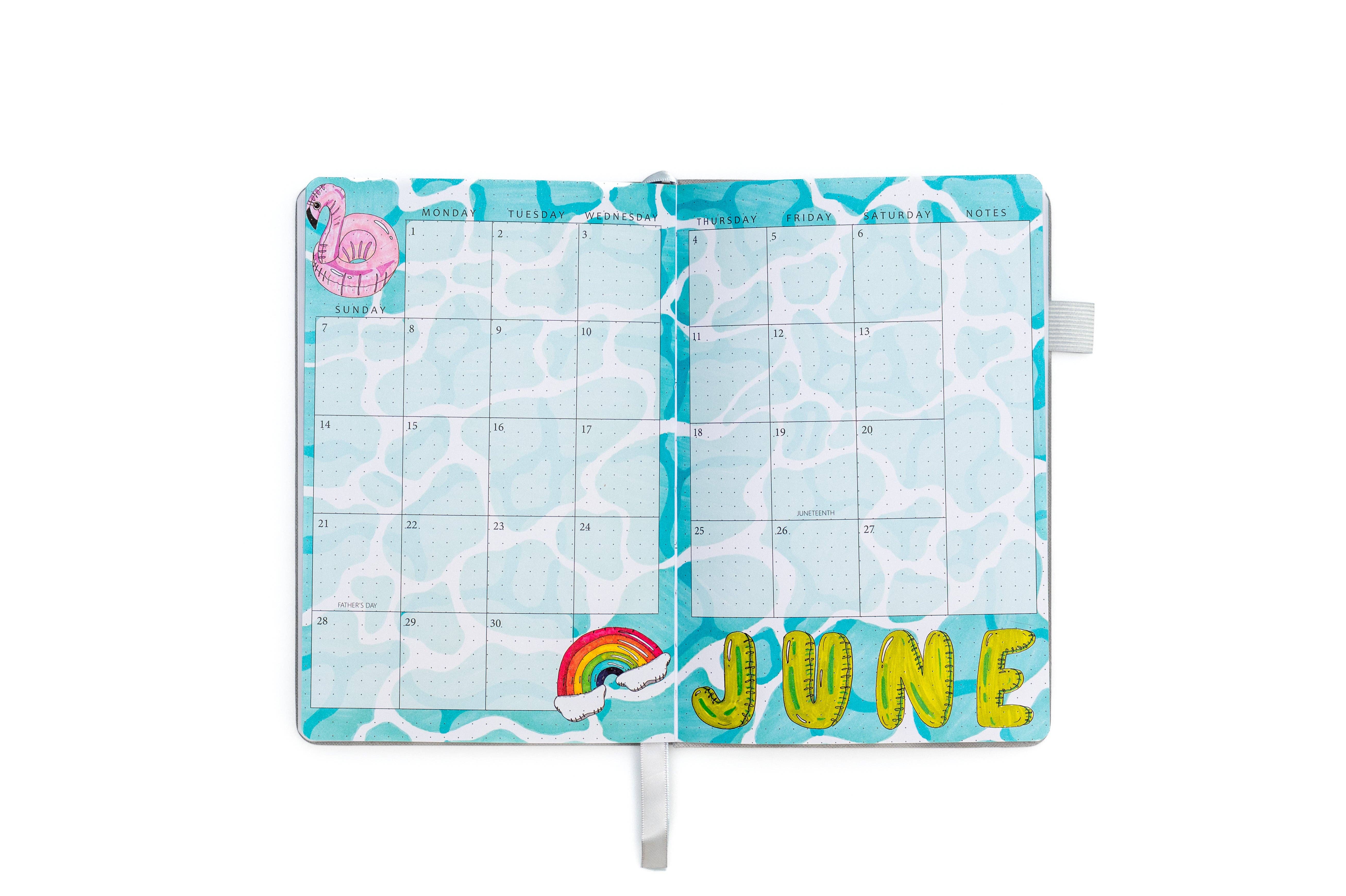 Linda Tong Planners - Wholesale Planner - 2026 Illustrated Planner Light Gray1