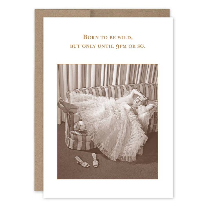 Shannon Martin Design - Wholesale Birthday Card - Born To Be Wild Birthday Card