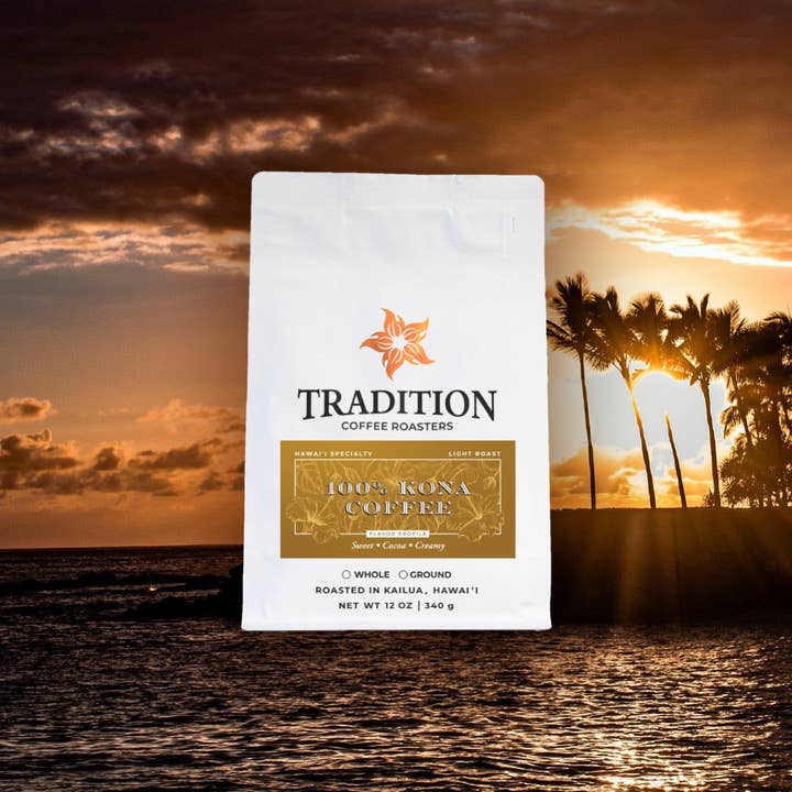 Tradition Coffee Roasters - Wholesale Coffee Beans - 100% Kona Hawai'i1