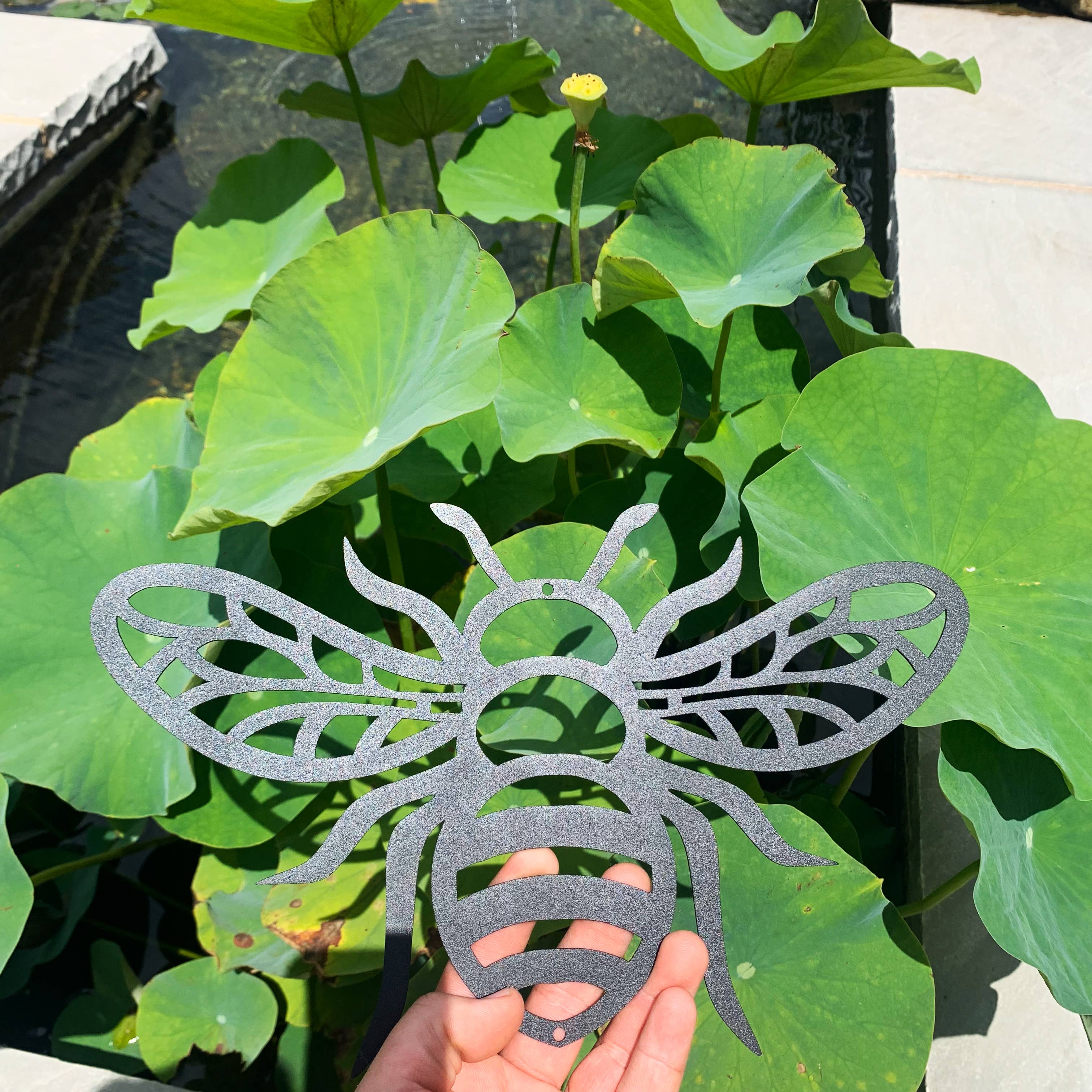 Riverside Designs - Wholesale Wall Accent - Honey Bee Metal Wall Art | Indoor & Outdoor Home Décor9