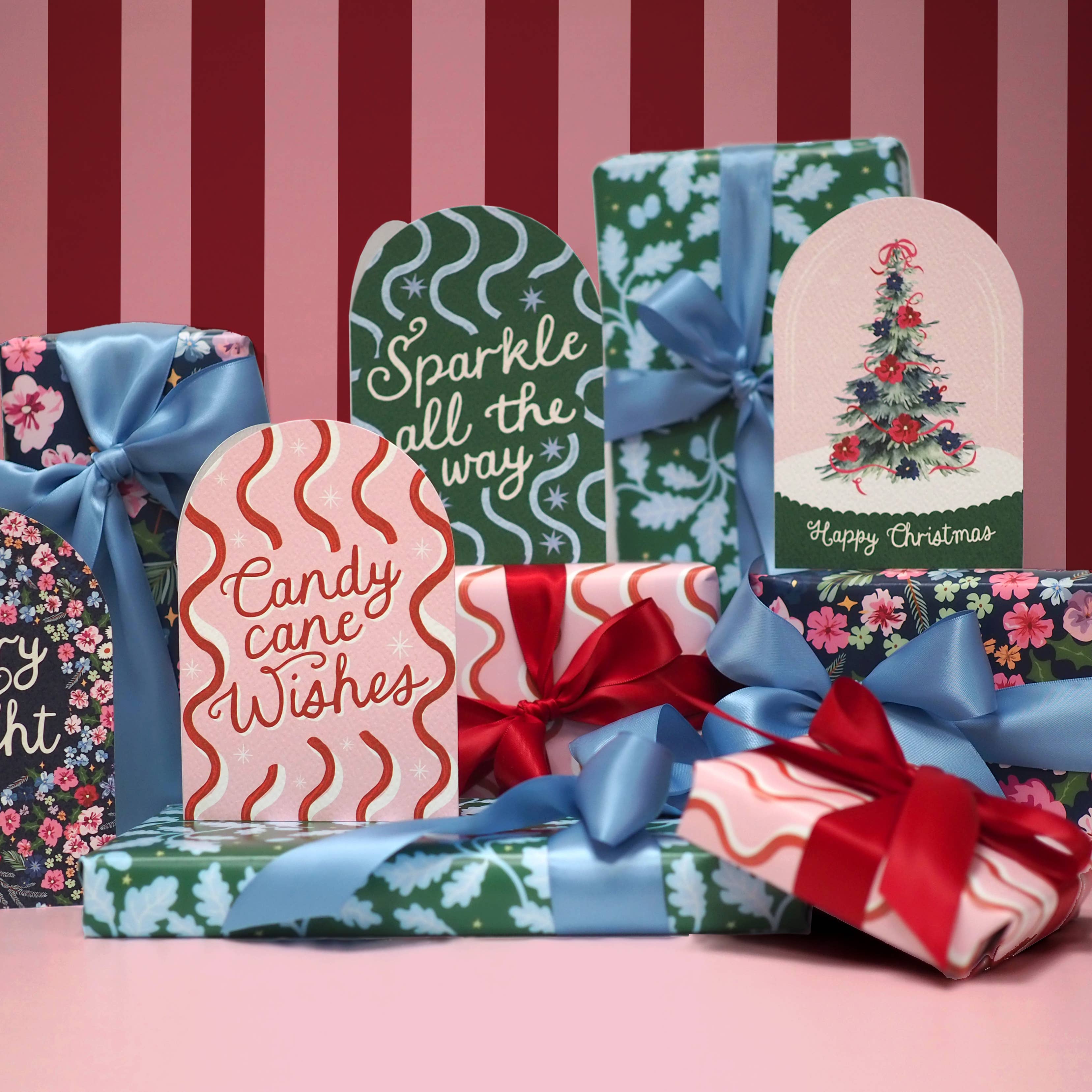 Oh So Daisy – wholesale Christmas card – SPARKLE ALL THE WAY CHRISTMAS CARD1