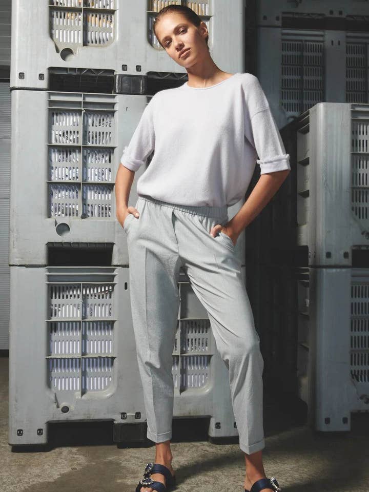 Fringe Short Sleeve Cashmere for wholesale by Spoon