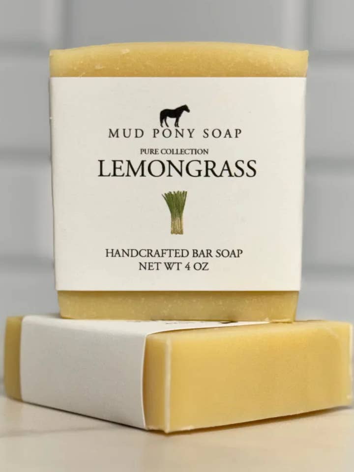 Citroengras Pure Collection Zeep Bar voor wholesale door Grey Horse Candle Company