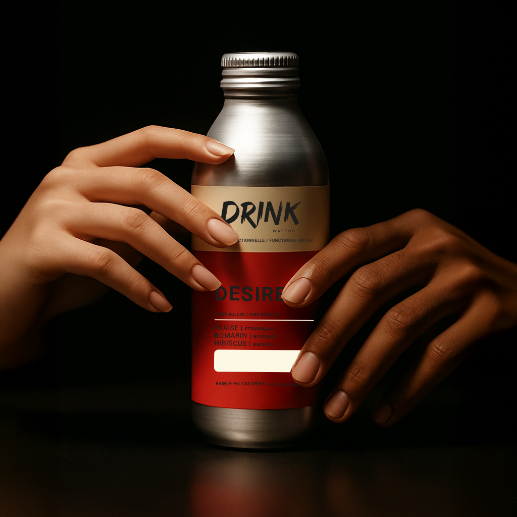 Drink Waters - Venta al por mayor Agua con gas - Pack de 12 botellas de bebida Desire - 470 ml4