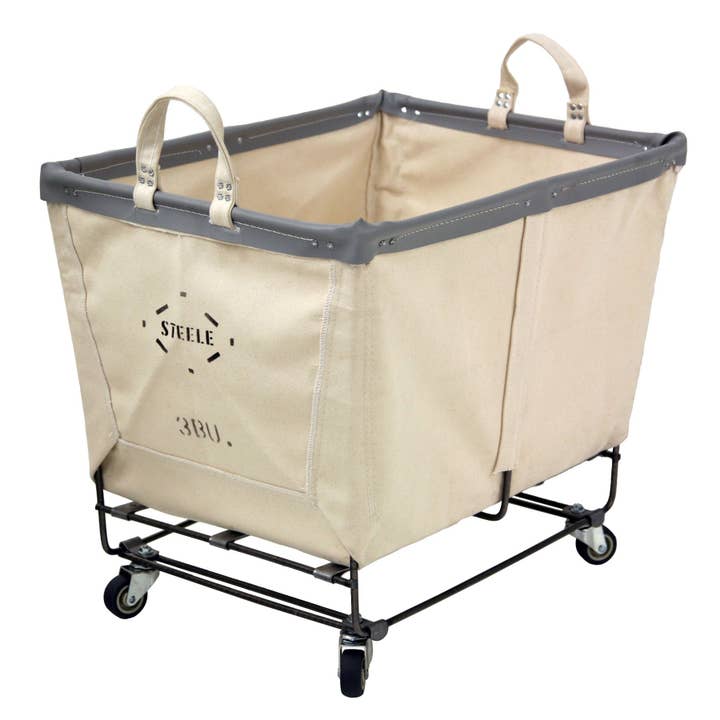Steele Canvas Basket Corp. - Wholesale Laundry Basket - Canvas Small Truck - 3 Bu