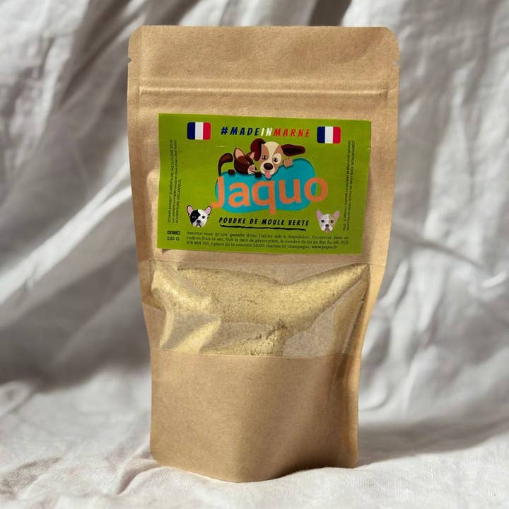 Green-lipped Mussel Powder - for dogs and cats 🦪 100g for wholesale by Jaquo