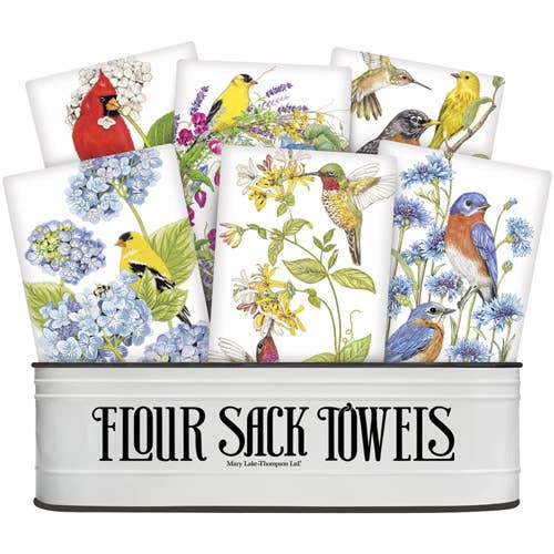 Everyday Birds Towel Unit-12-Oval for wholesale by Mary Lake-Thompson Ltd.