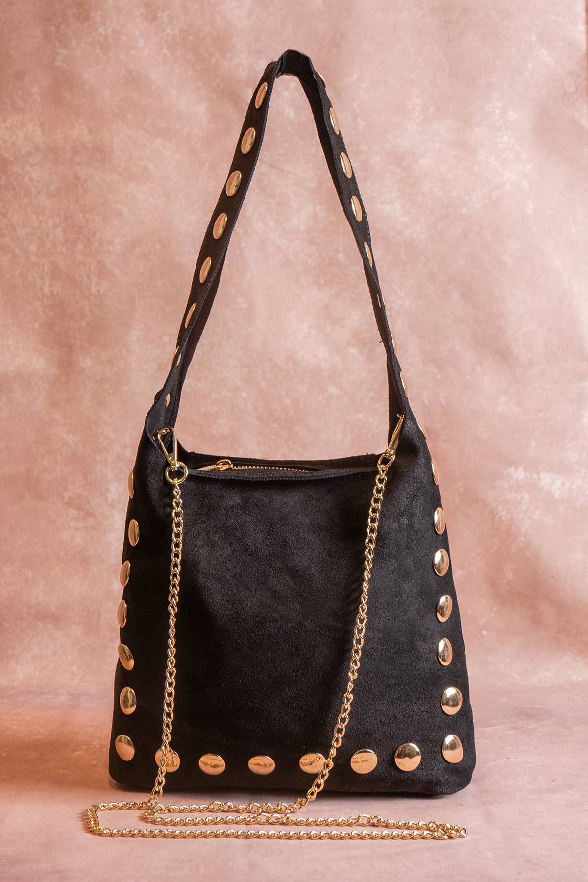 Cherry Paris - Wholesale Shoulder Bag - Women's - ALEXANE SUEDE Bag - 41934