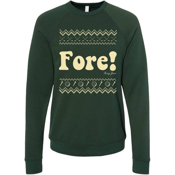 FORE! Sweatshirt for wholesale by SwingJuice