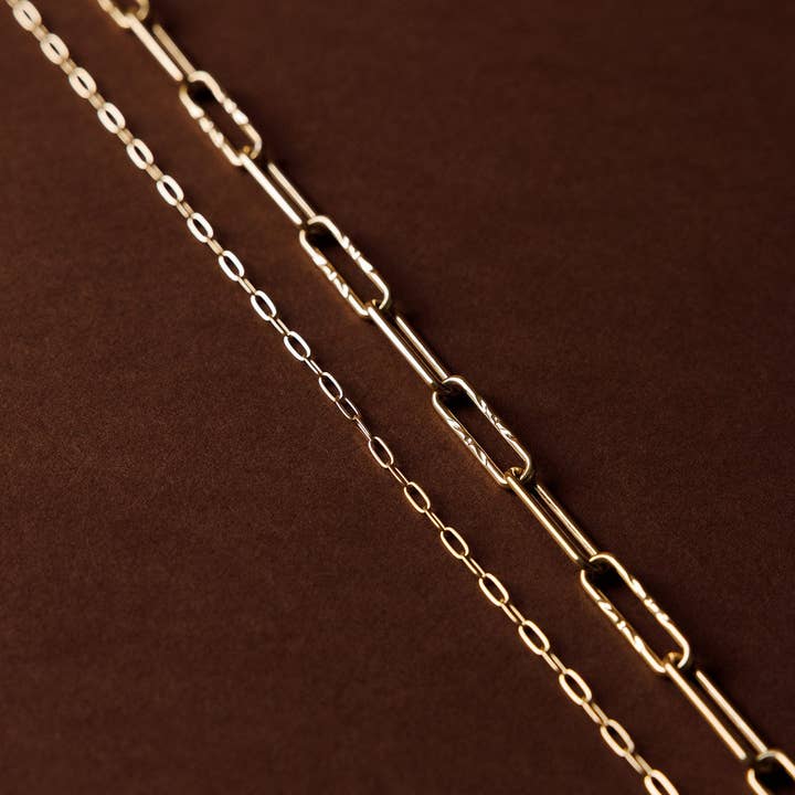 Natalie Borton Designs - Wholesale Link & Chain Necklace - Marlowe Link Chain2