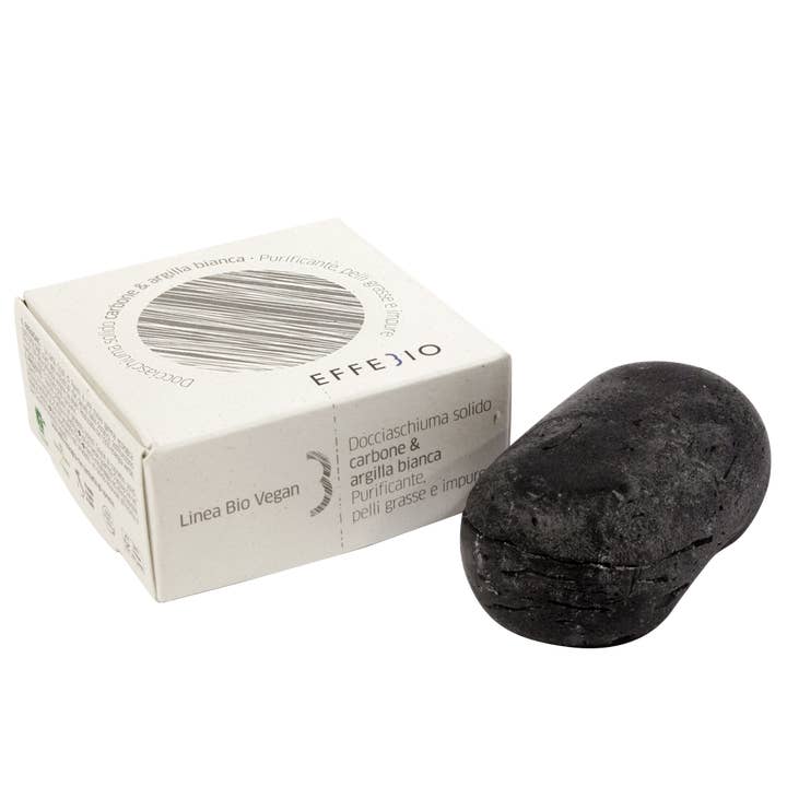 GEL DE BANHO DE CARVÃO SÓLIDO E ARGILA por atacado de Effebio