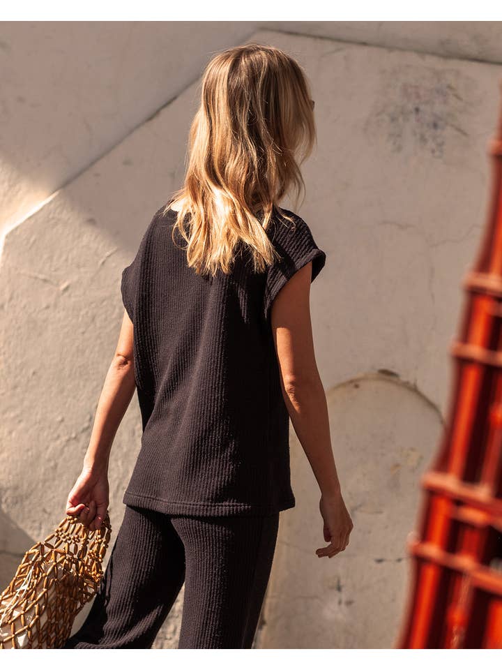 Sowe Biarritz - Wholesale Knit Top - Women's - TOP BLACK HILL3