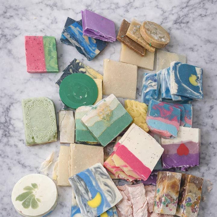 Artisan Soap Grab Bag: Goat Milk & More, 1/2 lb for wholesale by Daisy Chain Farm