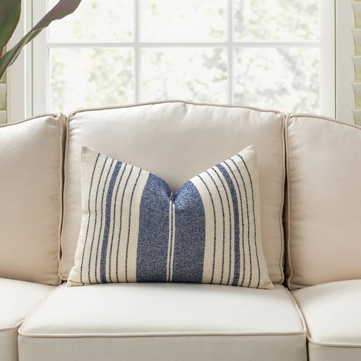 HUIRESOURCE - Wholesale Throw/decorative pillow - French Stripe Throw Pillows - EG01 Pattern - 4 Color Options8