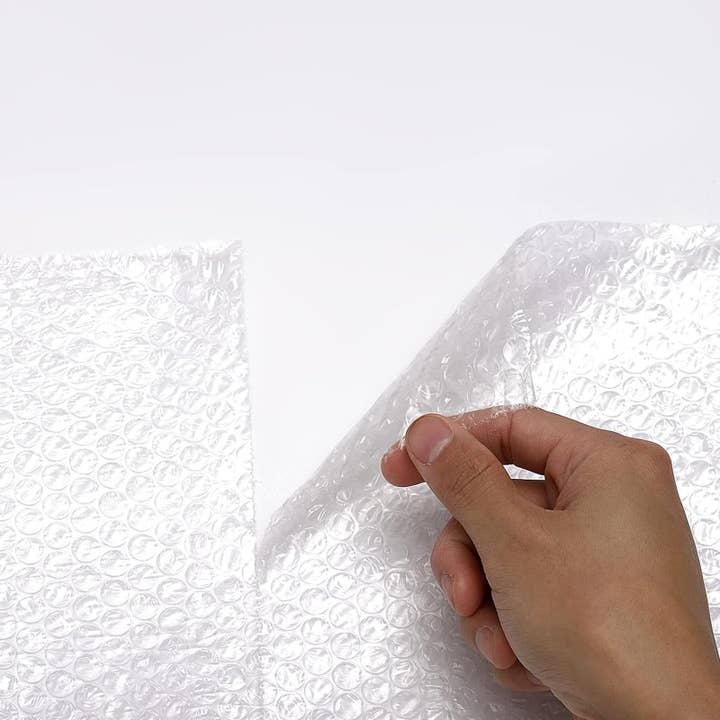Webag & Wecover – wholesale Hantverkstillbehör – Polyeten Bubble Wrap Small Bubbles Wrap Perf 12" Roll