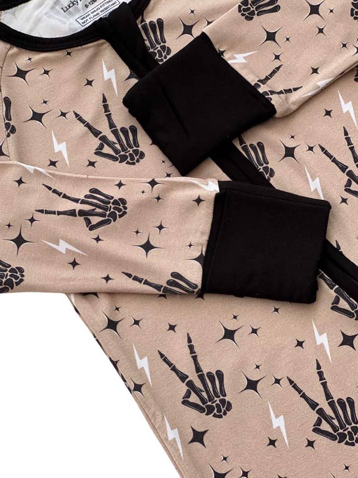 Lucky Panda Kids - Wholesale Jumpsuit - Baby - Bamboo Baby Clothing Zip Romper | Spooky Vibes
