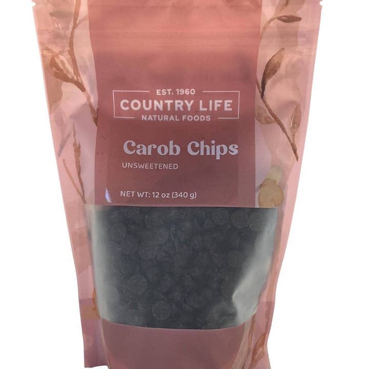 Carob Chips, Unsweetened for wholesale by Country Life Natural Foods